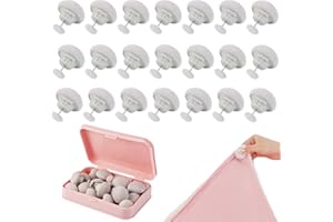 HIKPACKER 20 Stück Bettdecken Clips,Duvet Cover Clips,Bettdecke Clips Fixer,Clips Bettdecke,Bettdeck Clips,Clips für Bettdeckenhalter,Bettdeckenbezug Klammer für Steppdecke Bettbezug Vorhang Socke Kleidung