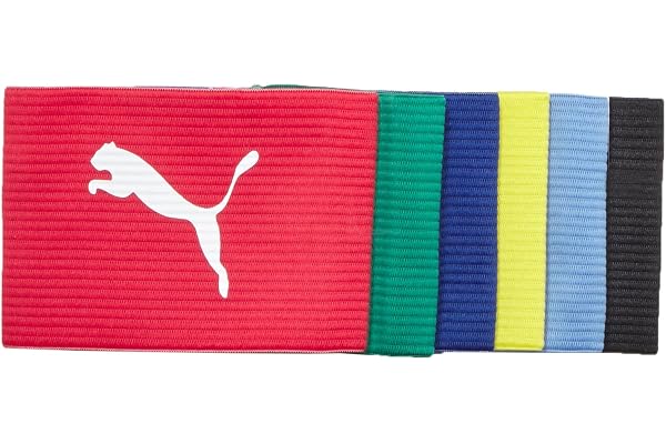 PUMA Lot de 12 brassards de capitaine - Coloris aléatoire