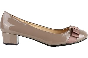 KRISP Bailarina Tacón Bajo Lazo 2019 Baratas