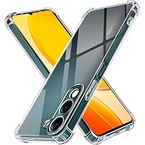 iVoler Cover per Vivo X200 Pro, Custodia Antiurto Trasparente per Assorbimento Degli Urti con Paraurti in TPU Morbido, Sottile Morbida in Silicone TPU Protettiva Case