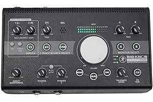 Mackie Big Knob Series, 3x2 Studio Monitor Controller 192kHz USB I/O (BIG KNOB STUDIO)