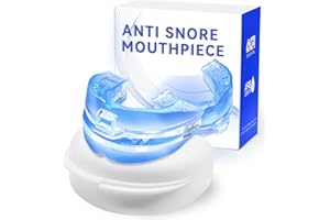 DECATELA 2024 New Anti Snoring Device, App Monitoring Effectively Solve Sleep Apnea and Increase Sleep Time, Comfortable and Adjustable Snoring Mouth Guard for Unisex