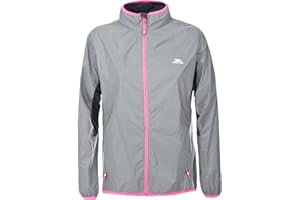 Trespass Women's Lumi Active Windproof and Waterproof Cycling and Running Outdoor Luminous Jacket