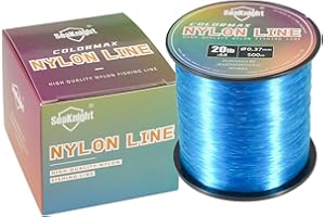 SeaKnight COLORMAX Nylon Fishing Line 500M Smooth Monofilament Fishing Line Super Strong Carp Fishing Sea Fishing 2-35LB
