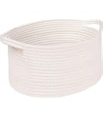 OUTBROS Lot De 3 Panier Rangement Tissé, Corbeille Boite En Corde