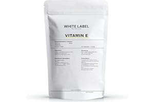 Vitamin E 400iu softgel Capsules - High Potency Supplements -| GMO Free | White Label Nutrition