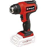 Einhell Cordless Hot Air Gun TE-HA 18 Li - Solo Power X-Change (Li-Ion, 18V, 2 temperature stages, reducer, large jet v