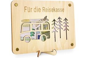 ‎TAKULA TAKULA Travel Fund Gift - Motorhome Money Box, Travel Fund Money Box, Holiday Fund, Gift for Travellers, Gift for World Travel Caravan