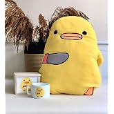 giftmoda Civciv Tasarımlı Kutulu Kupa Ve Yastık Set