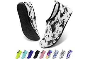 AUSYIWI Chaussures Aquatiques Homme, Chaussures d'eau Femme, Chaussure de Plage Séchage Rapide GR.36-43