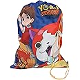 Yo-Kai Watch Boys Drawstring Bag Nathan Adams Blazion Jibanyan