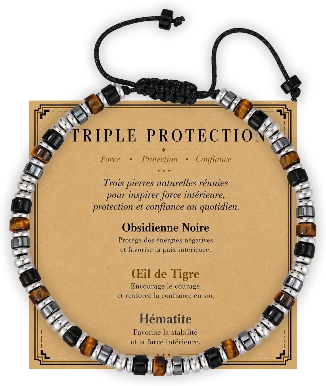 Avis d'Expert & Test Approfondi : Lueaurra Bracelet Homme Pierres Naturelles Ca (Sélection)