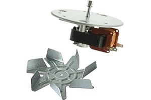Spares2go Pales et bloc moteur de ventilateur pour four/cuisinière Cannon