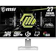 MSI MAG 274QRFW 27 Inch WQHD Gaming Monitor - 2560 x 1440 Rapid IPS Panel, 180 Hz - 1ms GtG, 123percentage sRGB Colour Gamut, Frameless Design, DisplayHDR 400 - DisplayPort 14a, HDMI 20b