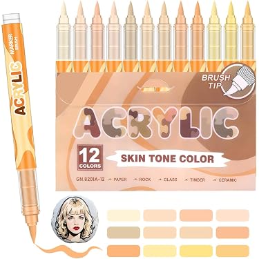 Lot de 30 pin's en acrylique de 6 cm - 1 stylo - Pour faire soi-même