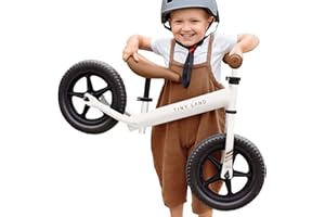 Tiny Land Balance Bike for Kids, Ultra-light Aluminum Alloy Frame, EVA Foam Tires, Adjustable Seat and Handlebar, No Pedal Training Bicycle for Toddlers 2+ Years Old