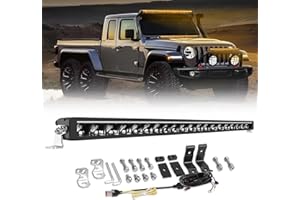 CO LIGHT 40 Inch LED Light Bar 200W 25000LM LED Bar 12v/24v Light Beam Up to 1352M IP68 Suitable for Agricultural Tractors, 4x4 Four-Wheel Drive Vehicles, Lorries and Caravans