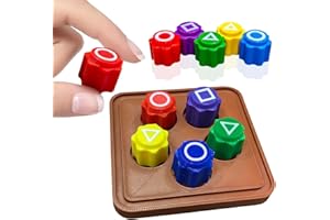 ROMANVIC Jeu Traditionnel coréen, Gonggi Jack Stone Pebbles Set – Jouet éducatif Classique pour Enfants, Activité Familiale, Portable et Durable pour Tous Les âges Hand Eye Coordination Training Toy