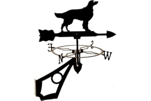 Dragon Laser Ltd., Golden Retriever Decorative Weathervane, Dog, Gift for Dog Lovers, **WITH ANTI-RUST COATING**