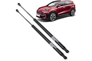 Ramor Strutz 2x Gasfeder Dämpfer Heckklappe Kompatibel mit Kia Sportage QL, QLE 2015-2021. Gasdruckfeder Heckklappendämpfer Ersatz für 81770F1000 und Andere.