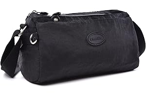 Efanliu Borsa Tracolla Borsetta Donna Piccola Borsa a Spalla impermeabile Nylon Colorata Crossbody Bag