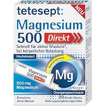 Abtei Magnesium 400 – Hochdosiert, Vegan, Für Muskeln & Energie, 30 Tabletten