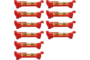 Bangbobi 8 stycken repvattenpass, slangvattenpass, riktlina, husvagnsvattenpass, draklina dragstång, vattenpass, rep, professionell för murverk, rörinstallation