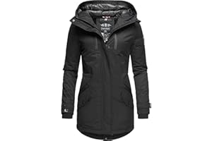 Navahoo Damen warmer Winter Kurzmantel Avrille II XS-XXL