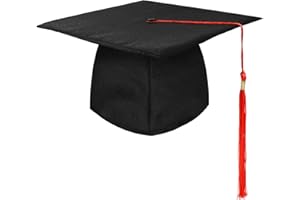 KEELYY Kapelusz doktora, uniseks, regulowany kapelusz absolwentów, na zakończenie szkoły, na studia, uniwersytet, na uczelnię, maturę - 4 kolory