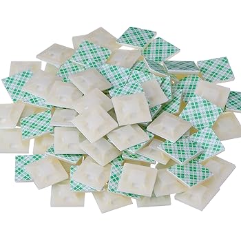 Clip Per Cavo Coassiale Doppio, 12.4Mm, Bianco, Confezione Da 100 Clip Per Cavo Coassiale Doppio, 12.4Mm, Bianco, Confezione Da 100