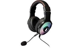Surefire Harrier 360 Surround Sound USB Gaming Headset - Casque PC & Playstation - Headset Gaming - 369g - Éclairage LED - Casque pour Gamer I Powered by Verbatim