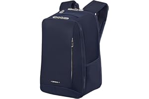 Samsonite Guardit Classy - Ryanair Handgepäck 25 x 20 x 40 cm, 20L, 0,60 kg, Kabinentasche, Flugzeug-Rucksack S Untersetzer, Blau (Midnight Blue)