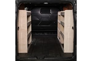 VANIFY Fits a Ford Transit Custom LWB van. Complete Van Racking Storage System – Triple units