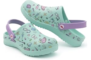 Nurse is Love Zoccoli Sanitari - Scarpe Sanitarie Ortopediche con Motivi Divertenti | Regalo per Infermiera