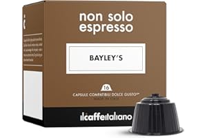Il Caffè Italiano Capsulas Compatibles Dolce Gusto Baileys 48 uds | Cápsulas Dolce Gusto Compatibles | Café Compatible Dolce Gusto | Cápsulas Nescafe Dolce Gusto Compatibles Made In Italy | Frhome