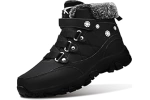 ASHION Winterstiefel Damen Winterschuhe Wanderschuhe Warm Gefüttert Schneestiefel Winter Outdoor Trekking Boots