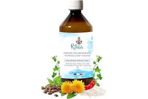 ‎RITALIA 500 ml FLÜSSIGKEIT FÜR ANTI-CELLULITE-BANDAGEN von Ritalia®- Totes-Meer-Salz und Wirkstoffe 100% VEGAN- DRAINIERENDE Reduzierende Schlankmachende und Festigende Wirkung (Flüssigkeit nachfüllen)