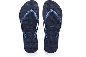 Havaianas Slim Flip-Flops Women Black Flip Flops Shoes