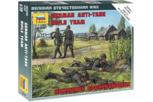 Zvezda 6216 Modello da Montare German Anti Tank Rifle Team Scala 1/72