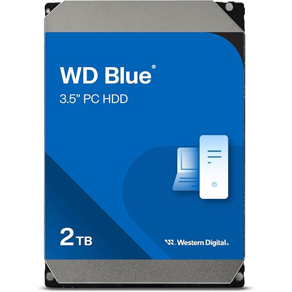 WD Blue 6TB Interne Festplatte (8,9 cm ), SATA 6 Gb/s BULK