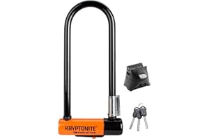 Kryptonite, Antivol en U | Evolution Mini-9 & FlexFrame-U bracket | Niveau de sécurité 7/10