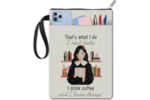 craspire Buchhüllen Mit Menschlichen Wörtern Buchschutzhülle Für Taschenbücher Hardcover Notizbuchschutz Waschbarer Bucheinband Aus Stoff Mit Reißverschluss Und Zusätzlicher Hüllentasche