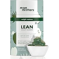 Man Matters Apple Cider Vinegar Gummies For Men | Formulated for Energy Boost & Gut Health - Supports Digestion, Detox…