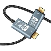 Coverzone HDMI to HDMI Kablo, 8K 60Hz 200cm Y&uuml;ksek Hızlı, HDMI Kablo 2 Metre Kablo Uzunluğu VRR TV/PS5/PS4/ Xbox Series X/Mon