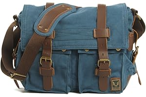 EYSEE Messieurs Homme Sac Bandoulière en Toile Femme Sac bandoulière Sac Cartable umhänger