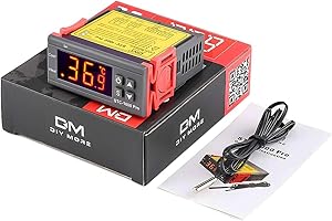 diymore STC-1000 Pro Termoregolatore AC 220V Termostato digitale per tutti gli usi Calibrazione della temperatura con sonda sensore NTC