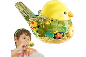 JOPIUIEO Sifflet Pour Oiseaux D'eau – Sifflet Musical Pour Appel D'oiseaux, 2 Jouet Sifflet À Eau Et Instrument De Musique, Sifflet D'appel Pour Oiseaux D'eau Coup, Sifflets D’oiseaux En Céramique Pour Enfant