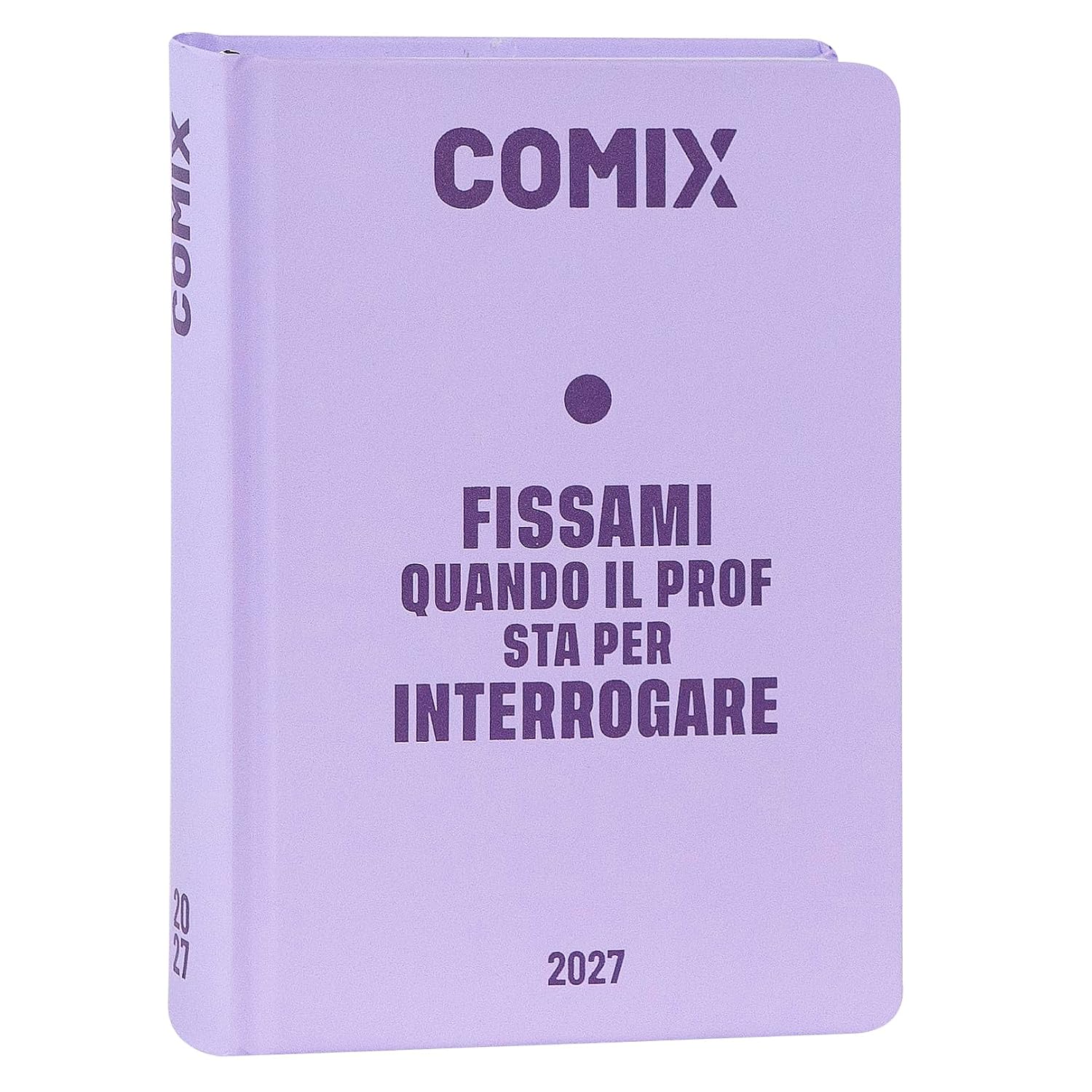 COMIX - Agenda 2027 Giornaliera 16 Mesi, Diario per Scuole Medie e Superiori, con Copertina Rigida, 576 Pagine con Grafiche e Fumetti, Ideale per Ragazzi e Ragazze, Formato Mini 11x15,3 cm