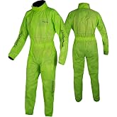 A-Pro Waterproof Suit for Motorcycle, Moped, Touring, Fluorescent