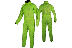 A-Pro Motorrad Regenanzug Wasserdicht Motorrad Roller Touring Fluo Regenanzug Motorrad